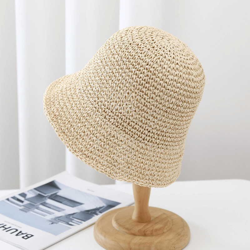 SOERA Beatrice Elegant Sun Protection Bucket Hat - Accessories - Beige
