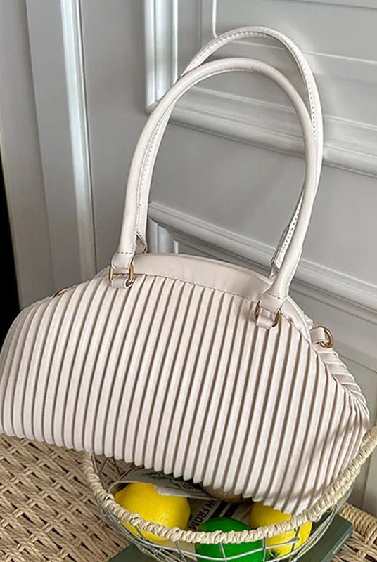 SOERA Mariana Pleated Shoulder Bag - Bag - SOERA-677379-DEF-OS-04615 Coffee