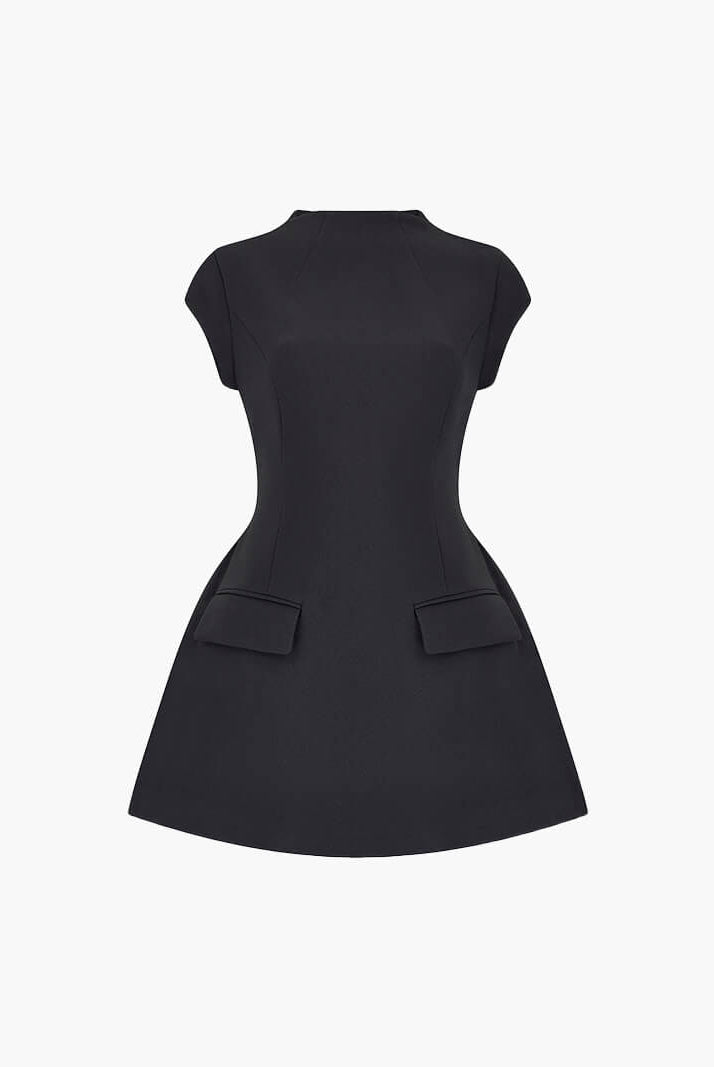 SOERA Ella mini dress - Dresses - DWOD5-QX502008 black XS