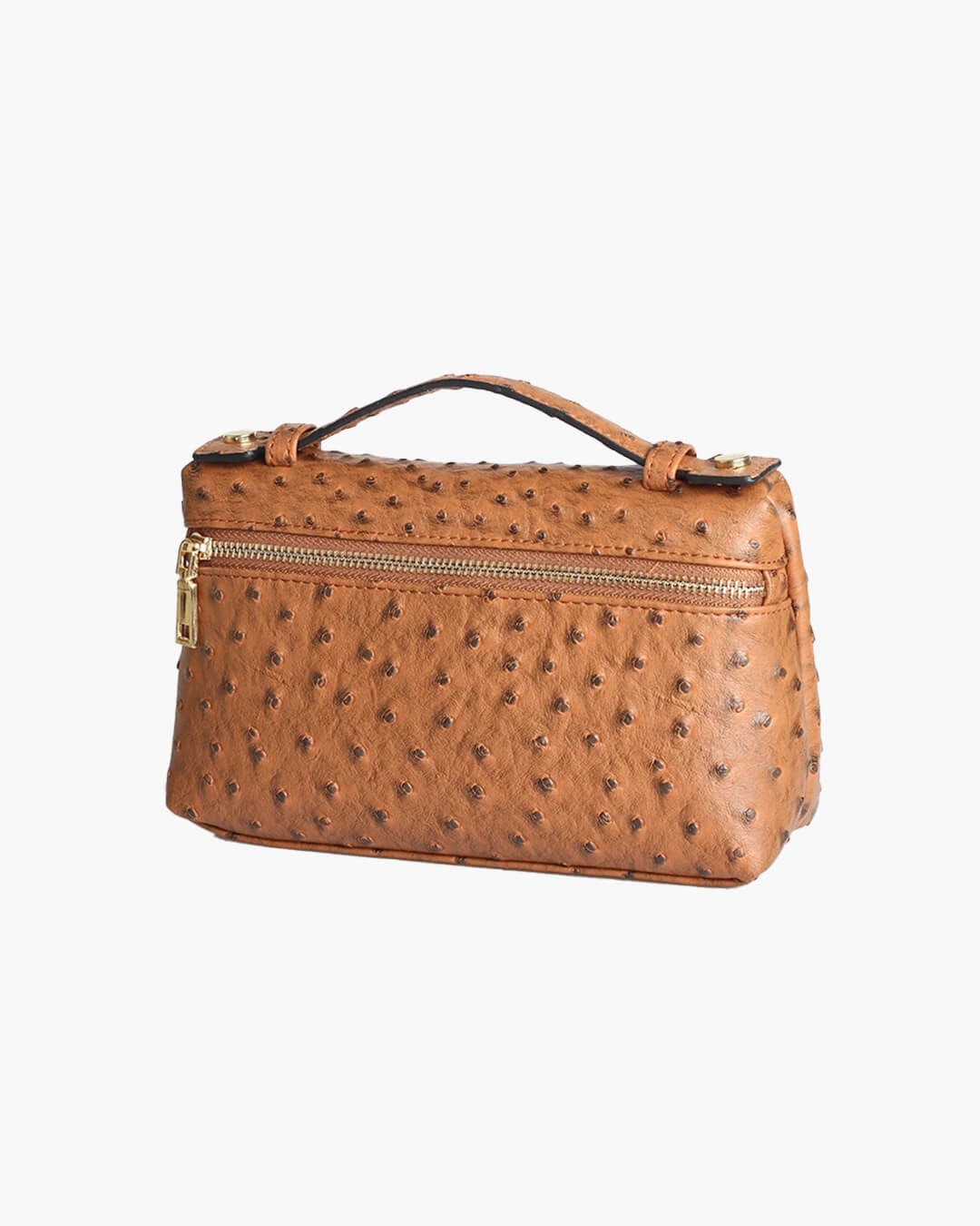 SOERA Bianca Ostrich Pattern Bag - Handbags - Brown
