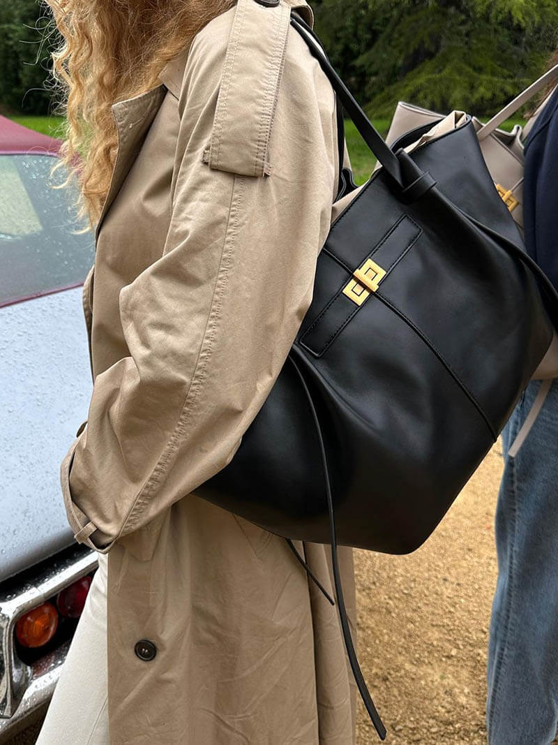 SOERA Gerda Shopper Bag - Handbags - Soera-Amara-Bag/Black Black Regular