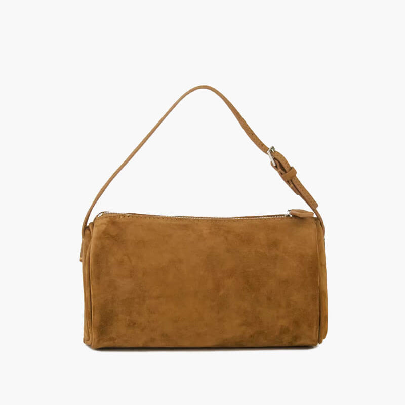 SOERA Lara suede bag - Handbags - Soera-Ruby-bag-sueden-darkbrown Brown