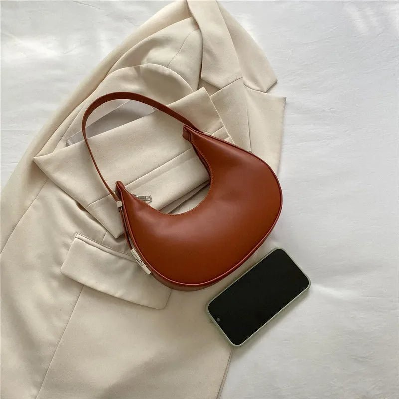 SOERA Tyla Leather Shoulder Bag - Handbags - Brown Regular