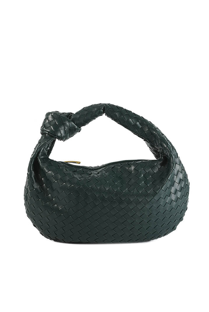 SOERA Woven bag Medium - Handbags - DBAD2-QK170006 Dark green