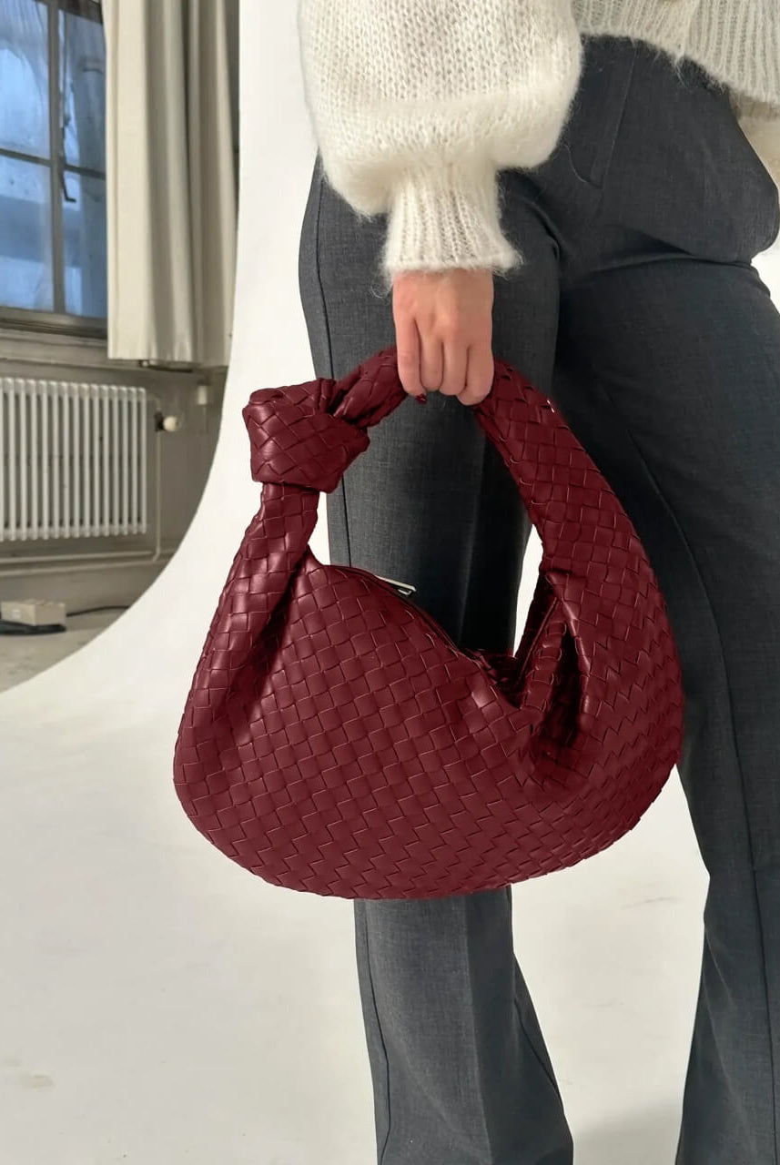 SOERA Woven bag Medium - Handbags - DBAD2-QK170008 Red
