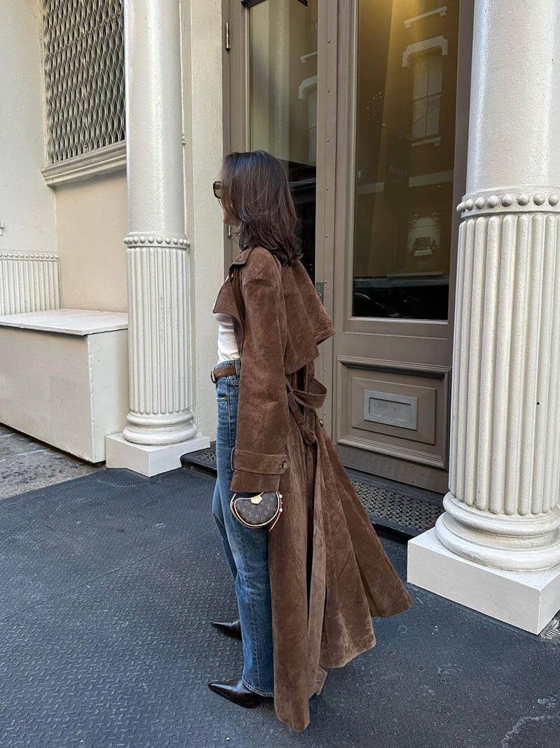 SOERA Molly faux suede Trenchcoat - jackets - DWOD3-TV156001 S
