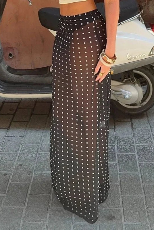 SOERA Beatrice Polka Dot Maxi Skirt - Skirt - SOERA-810755-DEF-OS-33027 S