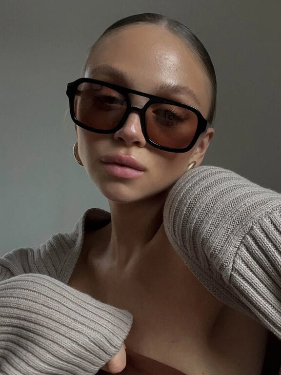 SOERA Zahra sunglasses - Sunglasses - DJED2-WK193001 tortoise / orange