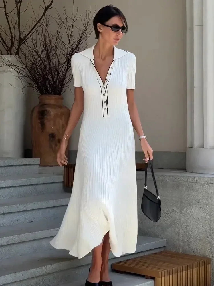 Serena Tricot Knit Dress