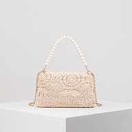 Sophia φλοράλ boho clutch