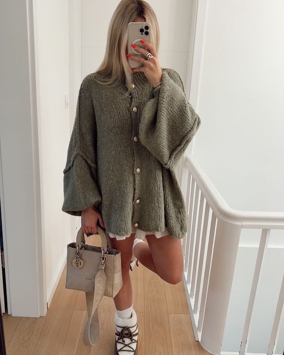 SOERA Greta Long Cardigan - Cardigans - ti1758162480456725953 Khaki S