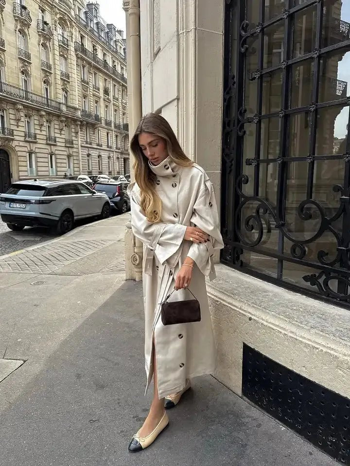 SOERA Melissa Belted Trench Coat - Coat - SOERA-814851-ASS-L-91875 L