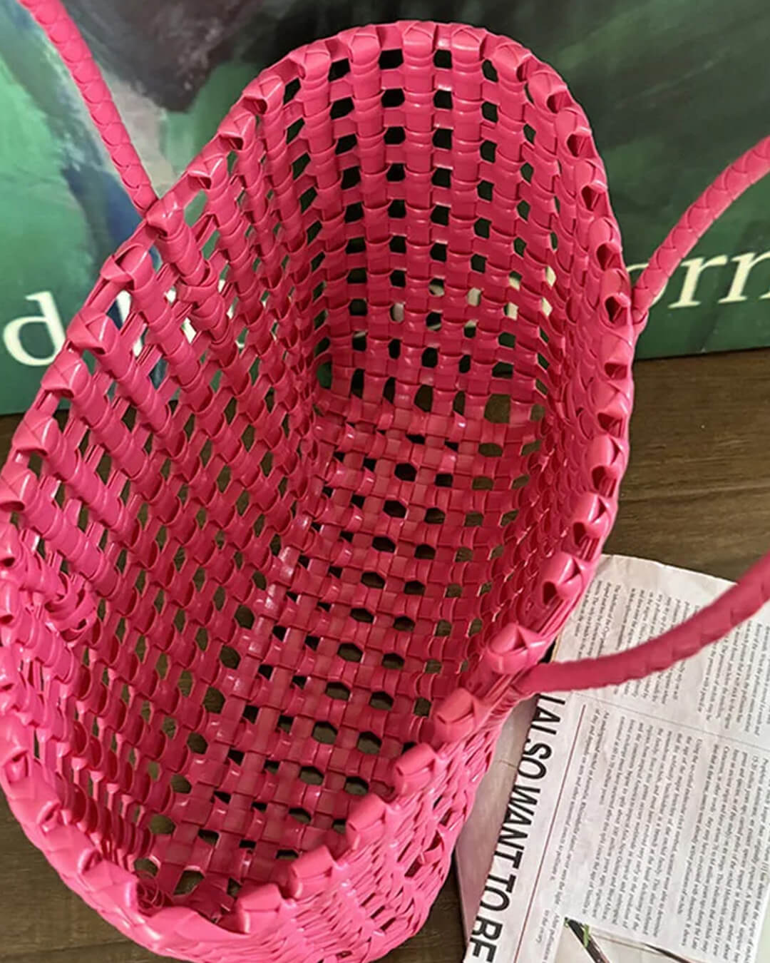 Cresta Open-Weave Tote-Bag