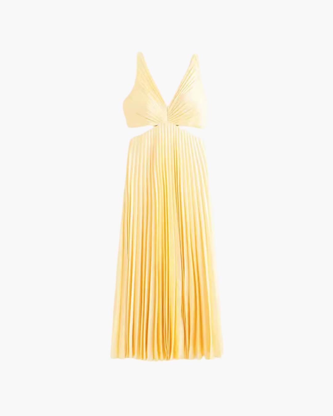SOERA Rona V - Neck Cutout Sleeveless Maxi Dress - Dresses - XQ1776061224045346801 S