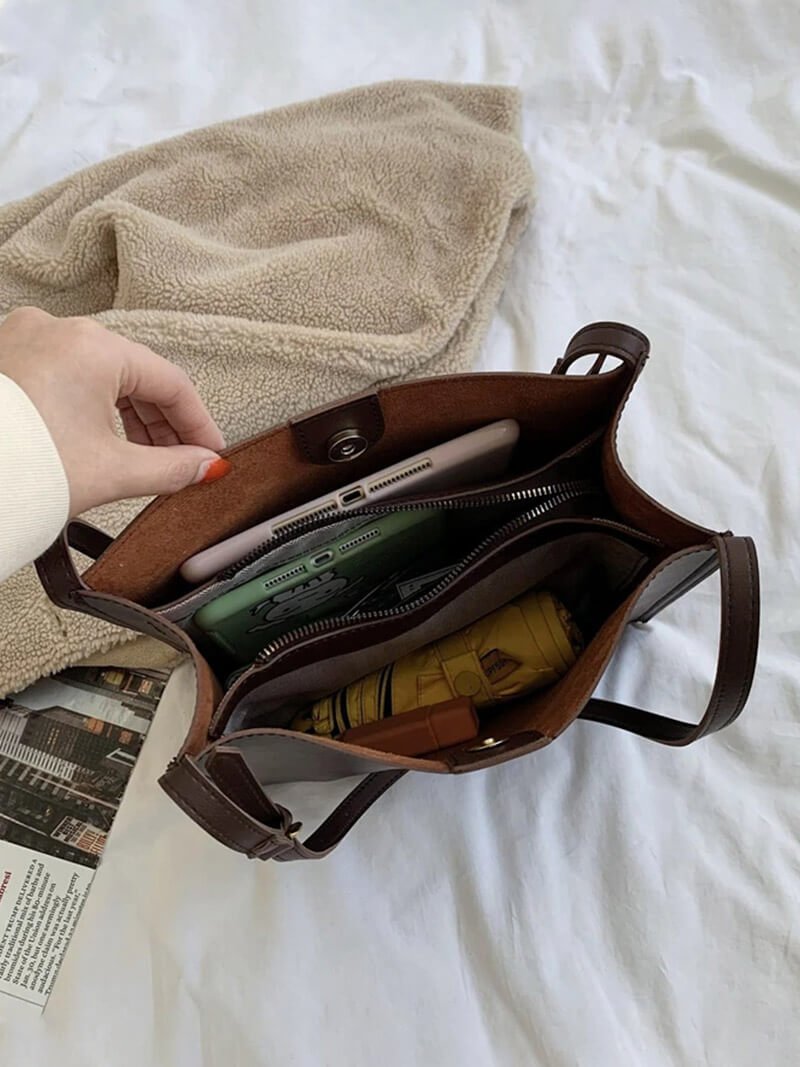 SOERA Amelie shopper bag - Handbags - Soera-Stella-bag-Brown Coffee