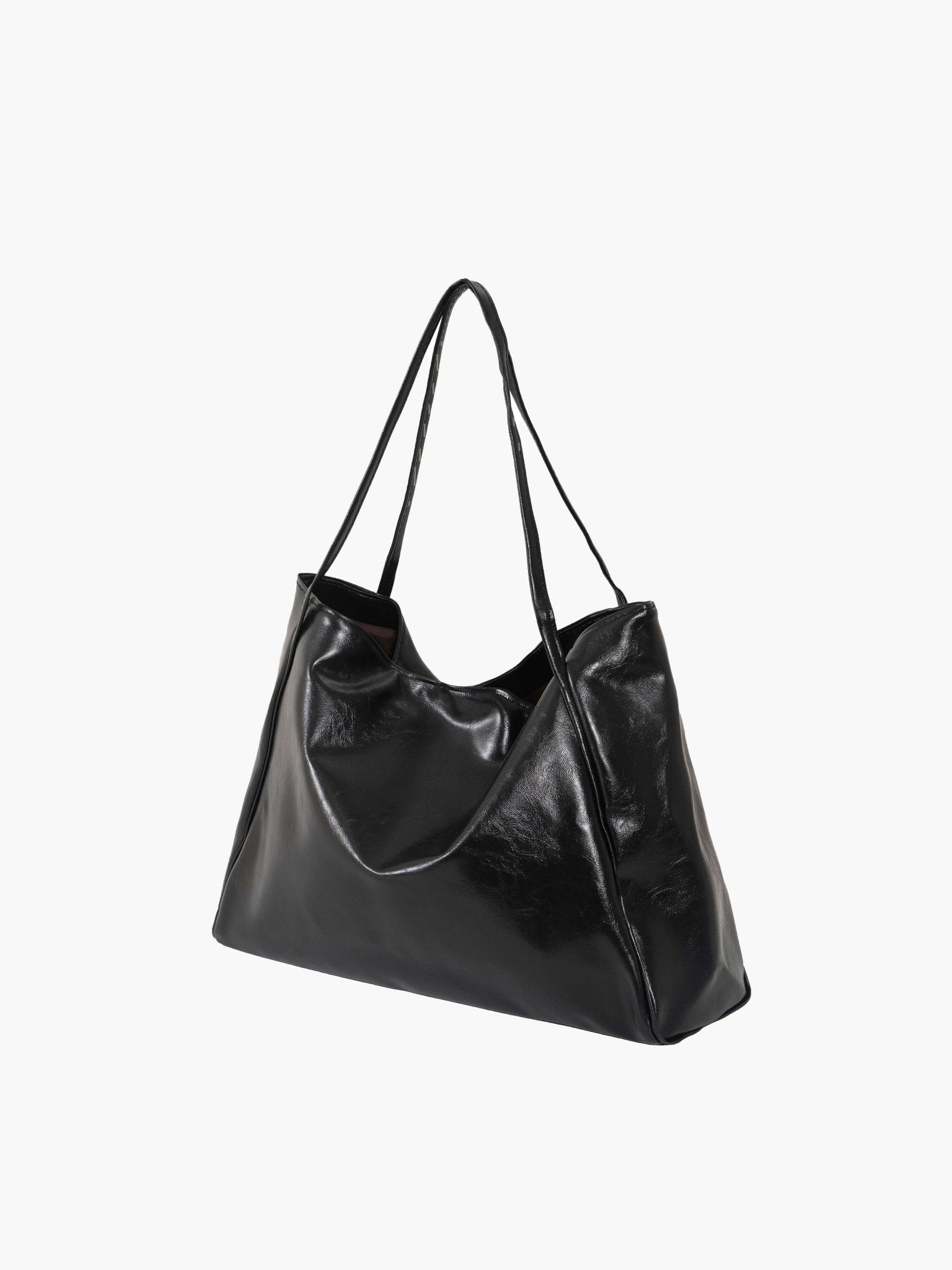 SOERA Diane Shopper Bag - Handbags - Soera-Diane-Faux-Leather-Bag-Burgundy-Blue Blue Regular