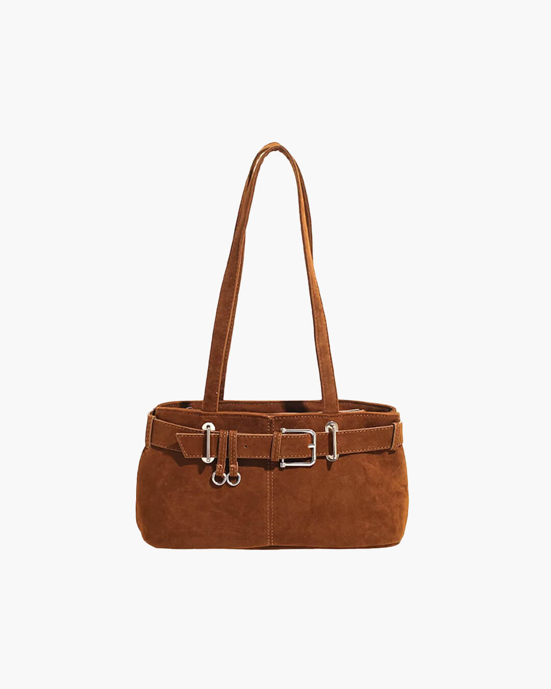 SOERA Nora Vegan Suede Bag - Handbags - 3256809581682870-;Hk1757549905350034784 Dark Brown Regular