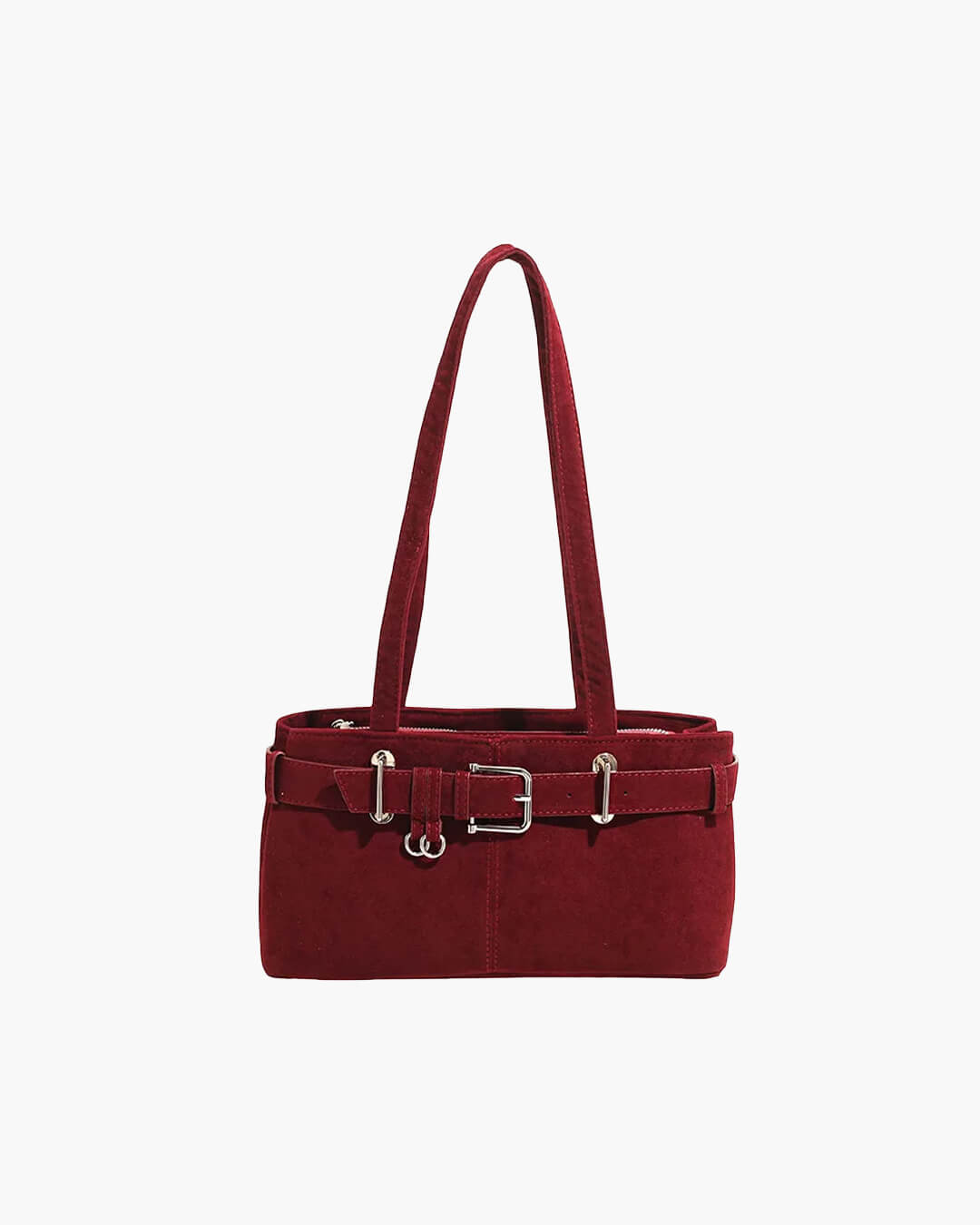 SOERA Nora Vegan Suede Bag - Handbags - 3256809581682870-;Hk1757549905350034784 Dark Brown Regular