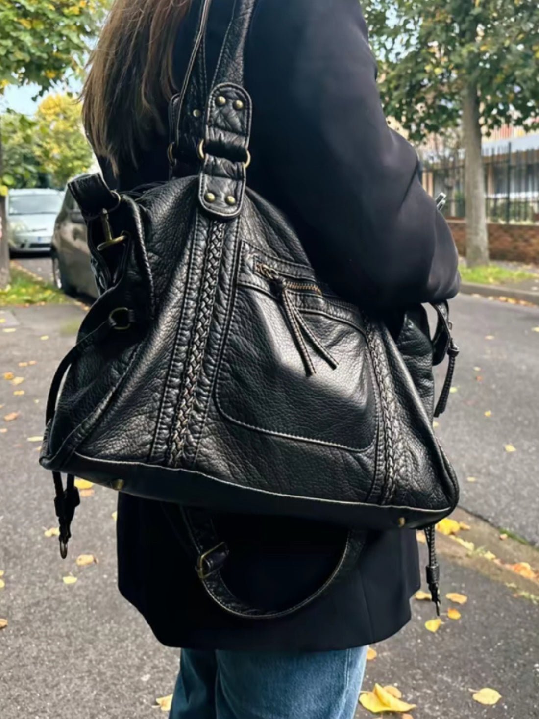 SOERA Tanja Shoulder Bag - Handbags - zZ1754570406058803700 Black