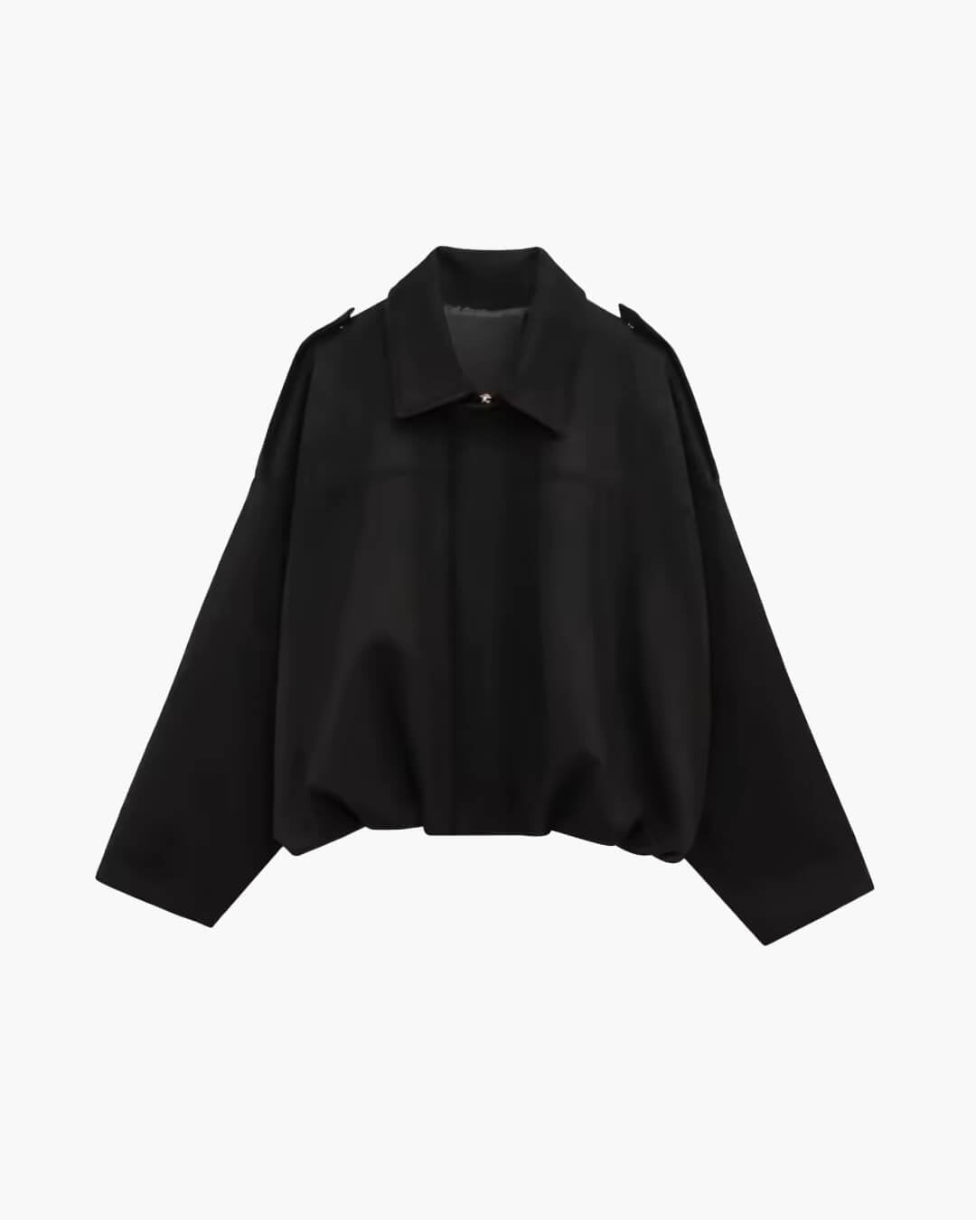 SOERA Constance Faux Suede Bomber Jacket - Jacket - SOERA-680707-S-BLACK-17955 Black S