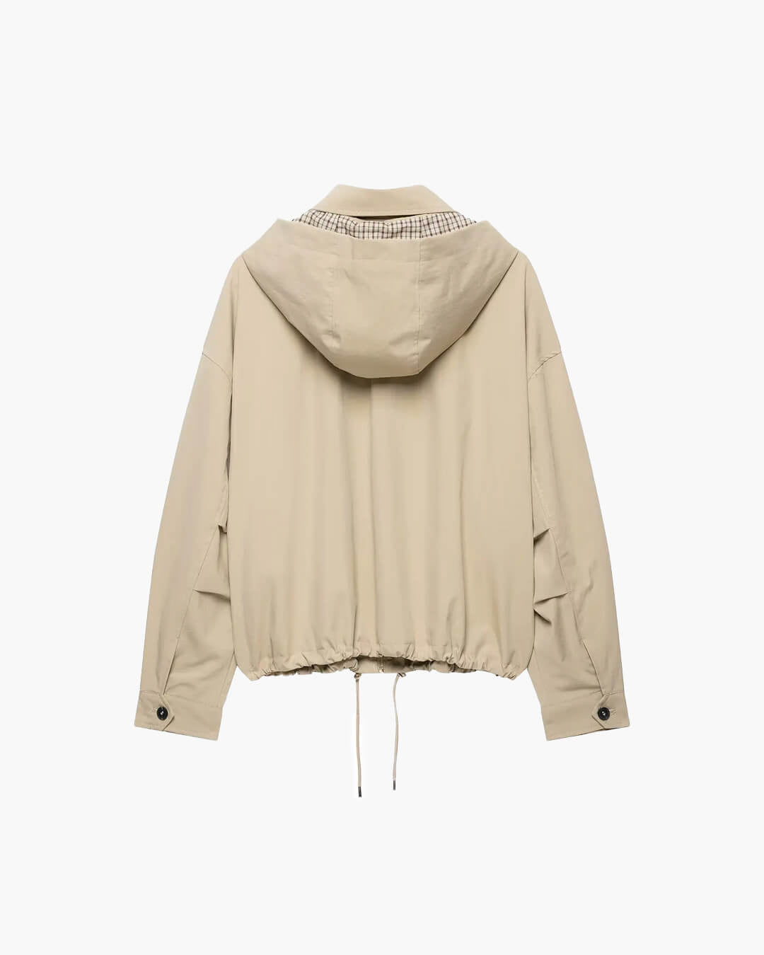 SOERA Julia Hooded Zip Jacket - Jacket - SOERA-372099-KHA-S-45795 Beige S