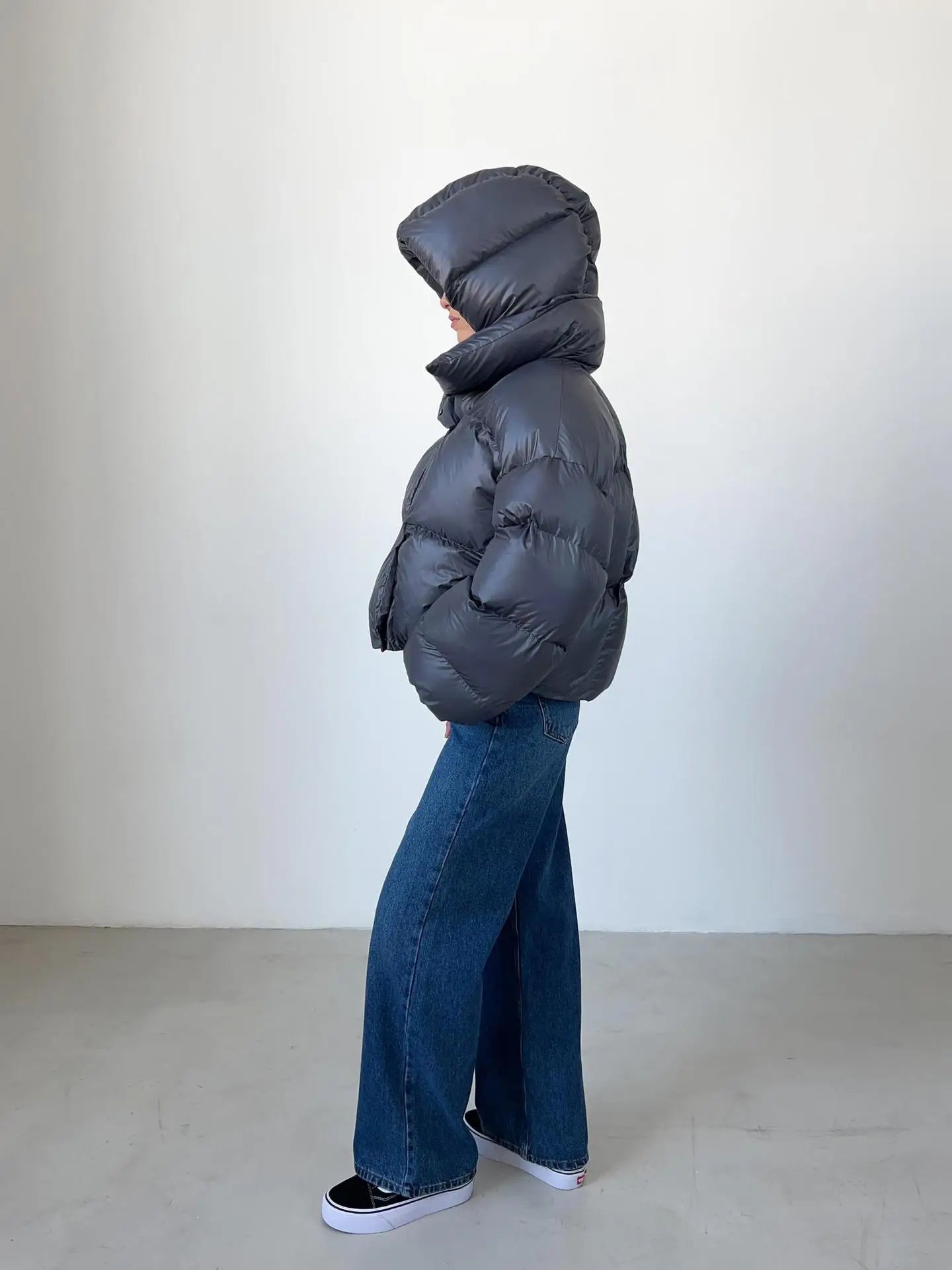 SOERA Jessy Puffer Jacket - Jackets -  Navy L