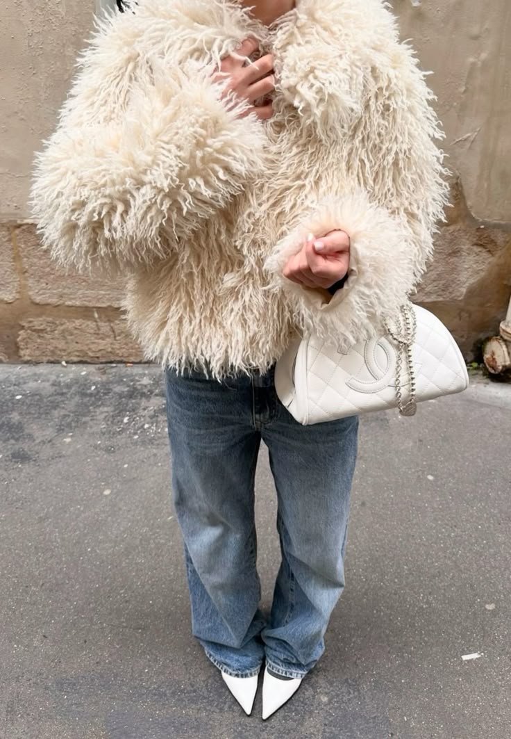 Liza Fuzzy umetno krzneni plašč