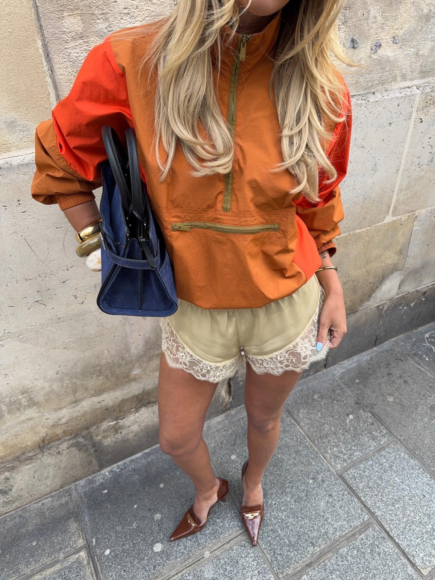 SOERA Margot Half-Zip Windbreaker Jacket - Jackets - SOERA-582275-ORA-S-23491 Orange S