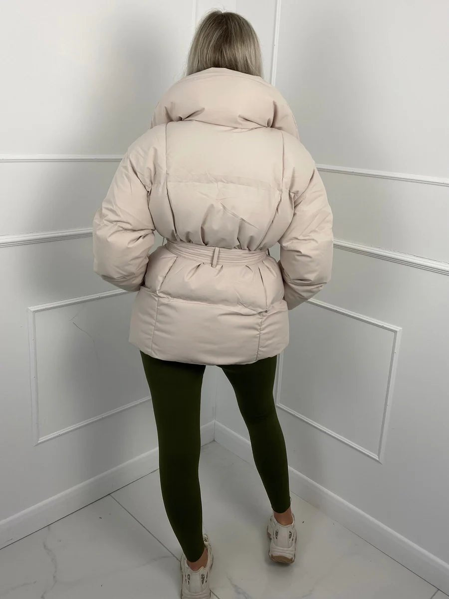 SOERA Miranda Puffer Jacket - Jackets - lm1762772375821026856 Offwhite S