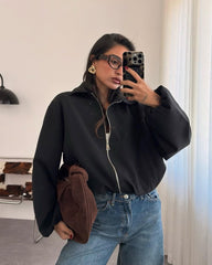 Seraphina bomber jakna s puf rukavima