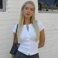 Linnea Slim-Fit Crew Neck Tee